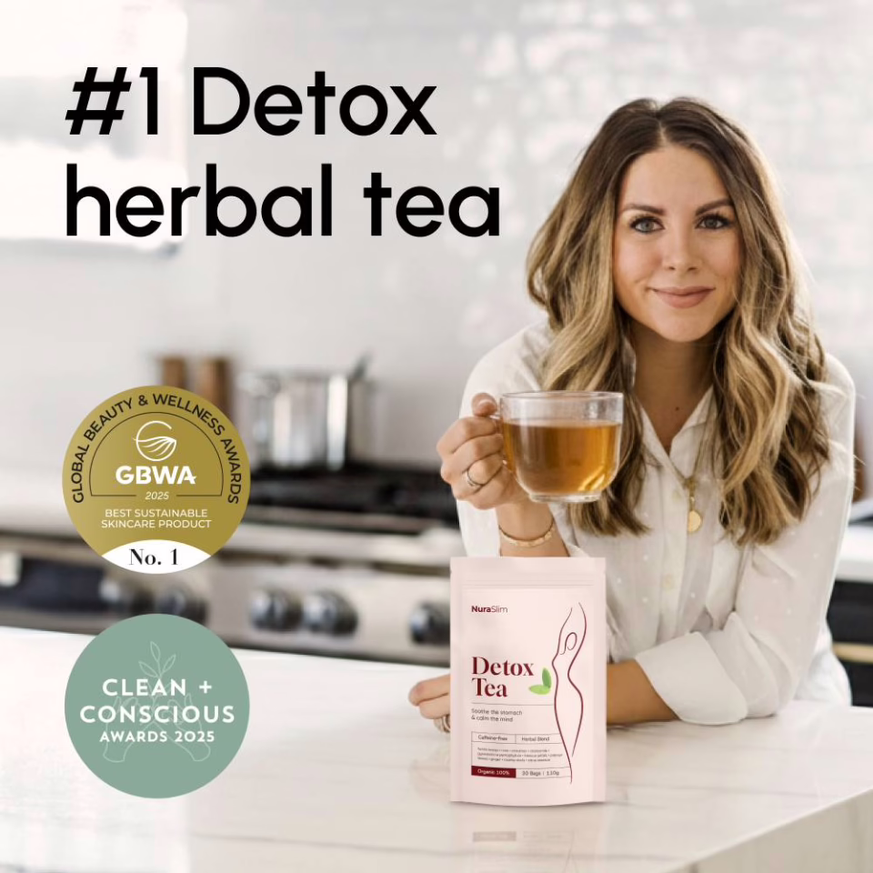 NuraSlim Detox Tea - Natural Bloating Relief